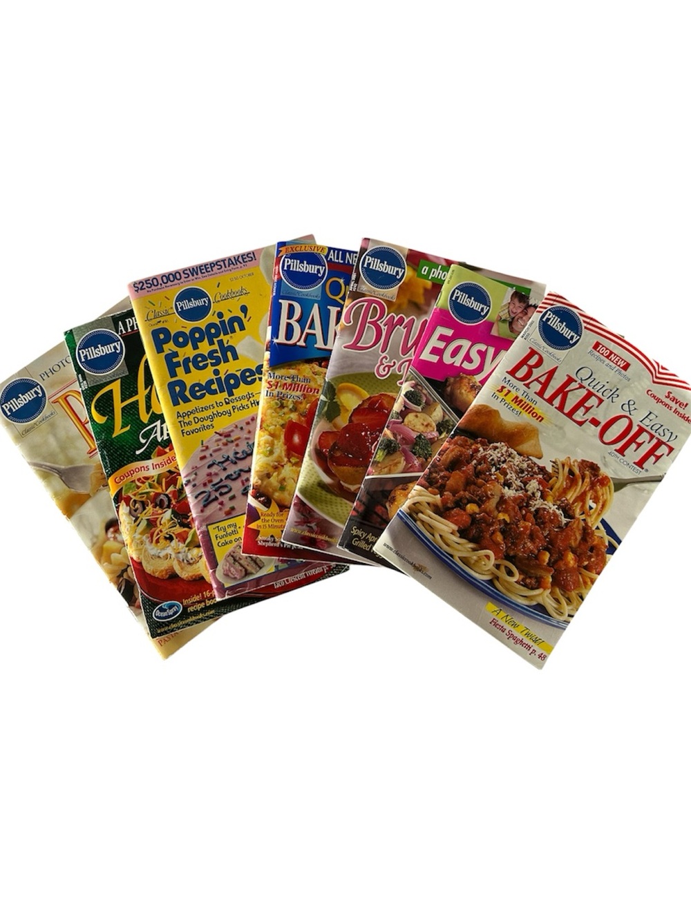 Pillsbury Vintage Recipe Booklet Bundle (Set of 7)